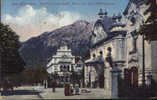 Germany-Postcard 1912- Bad Reichenhall-Kurhaus Und Koffe Flora Mit Dem Hohenstaufen - 2/scans - Bad Reichenhall