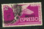 ● I -TRIESTE AMG FTT - 1952 - ESPRESSI - N. 7 Usato, Serie Completa - Cat. ? €  - Lotto 583 - Posta Espresso