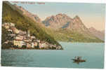 Suisse,TESSIN,LAGO DI LUGANO,GANDRIA,lac Classé Bien Culturel Suisse D´importance National,prés Lac Majeur,como,rare - Lugano