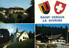Carte Postale Suisse   Saint-Cergue  La Givrine  Trés Beau Plan - Au