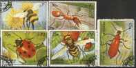 1972, Sharjah, Insects, Insectes, Insekten, Used - Schardscha