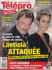 Télépro 2969 Janvier 2011 Couverture Johnny Prèt à Se Battre Pour Laeticia Attaquée Berlusconi Grandeur Et D Chaud Lapin - Televisión