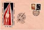 USSR Stanislav "Cosmos 9" Spaceship/Vaisseau Cacheted Cover Lollini#2082-1962 - Russie & URSS