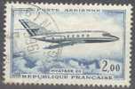 1965 Dassault Mystère 20 Y&T 42 /Mi 1514 / Sc C37 Oblitere/used/gestempelt - 1960-.... Oblitérés