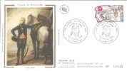 France 1989 Vicomte De Noailles Bicentenaire De La Révolution Française FDC Soie 25/02/1989 - Franse Revolutie