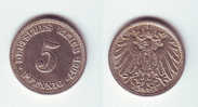 Germany 5 Pfennig 1907 D - 5 Pfennig