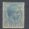 ES199-L3235.Spain.Espagne.ALFONSO  Xll  1878 (Ed 199* ) Con Charnela.Marquillado. .MUY BONITO - Ungebraucht