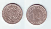 Germany 10 Pfennig 1905 J - 10 Pfennig