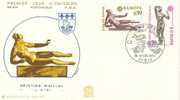 FRANCE  1974  EUROPA CEPT FDC - 1974