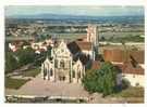 Bourg-en-Bresse (01) : Vue Aérienne Au Niveau De L'église De Brou Env 1960 (animée). - Brou Church