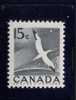 CANADA 1954, MINT, #343, GANET SINGLE M NH, Oiseau - Unused Stamps
