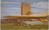 Sahara Hotel Las Vegas NV, Great 1940s/50s Vintage Autos On Early Chrome Postcard - Las Vegas
