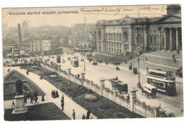 Liverpool   William Brown  Street  ( Bus A Etage ) - Liverpool