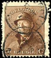 COB  174 (o)  / Yvert Et Tellier N° : 174 (o)  [dentelure : 11½ X 11] - 1919-1920 Behelmter König