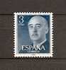 SPAIN ESPAÑA SPANIEN GENERAL FRANCO 1955 / MNH / 1159 - Nuovi