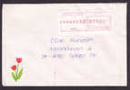 Belgium ANTWERPEN PZ293 ATM Meter Stamp Cover 1992 To Solrød Strand Denmark - Altri & Non Classificati