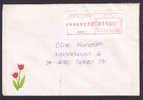 Belgium ANTWERPEN PZ293 ATM Meter Stamp Cover 1992 To Solrød Strand Denmark - Autres & Non Classés