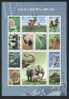 China 2000-3 1st Grade Wild Animal (I) Stamps M/S Butterfly Insect Bird Fish Crocodile Elephant Deer - Elefanten