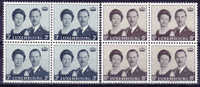 LUXEMBURG - Michel - 1964 - Nr 701/02 (Blok Van 4/Bloc De Quatre) - MNH** - Unused Stamps