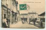 MONTS SUR GUESNES   -  Place De La Halle. - Monts Sur Guesnes