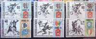 OS.27-1-2-1. Czechoslovakia, 1970 - SPORT - Mexico 70 - Set Of 6 - Used Stamps