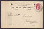 Finland UPU Postkort Carte Postale GUMMERUS & BJÖRKSTÉN, TAMPARE 1906 To WIBORG - Cartas & Documentos