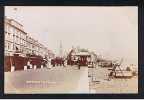 RB 663 - Early Real Photo Postcard Weymouth Parade & Hotels Dorset - Weymouth