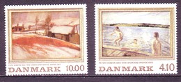 Denmark 1988 MiNr. 932 - 933  Dänemark Art Painting 2v MNH**  8,00 € - Unused Stamps