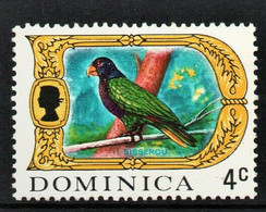 Dominica 1969 MiNr. 271 Birds PARROTS Imperial Amazon Birds 1v MNH** 4,00 € - Perroquets & Tropicaux