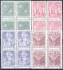 LUXEMBURG - Michel - 1966 - Nr 729/32 (Blok Van 4/Bloc De Quatre) - MNH** - Unused Stamps