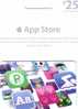 FRANCE CARTE CADEAU GIFT CARD APPLE APP STORE 25€ NEUF MINT IN FOLDER RARE - Gift And Loyalty Cards