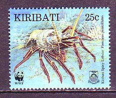 Kiribati 1998 MiNr. 772 Crustaceans Spiny Lobster Marine Life1v MNH** 0,80 € - Crustaceans