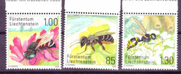 Liechtenstein 2008 MiNr. 1482 - 1484 Insects BEES 3v MNH** 8.00€ - Abeilles