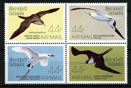 Marshall Islands 1987 MiNr. 105 - 108 Birds 4v MNH**  9,50 € - Albatrosse & Sturmvögel