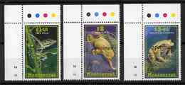 Montserrat 1991 Mi.No. 813 - 816 Specimen Frogs 3v MNH** 12,00 € - Ranas