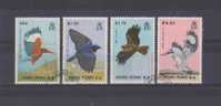 Hong Kong 1988 , Scott # 519 / 22 , Greifvoegel -  Gestempelt / Used / (o) - Used Stamps