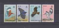 Hong Kong 1988 , Scott # 519 / 22 , Greifvoegel -  Gestempelt / Used / (o) - Usados