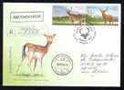 Stag Hunting Hunted Animal Hirsch Cerf FDC 2008 Moldova - Game