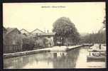 CPA  ANCIENNE- FRANCE- FROUARD (54)- L'ECLUSE DE CLÉVENT AVEC BELLE ANIMATION- BARQUES- - Frouard