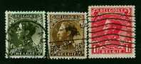 België 1934, Nr 401/403 - USED / GESTEMPELD / OBLITERE - Catw 0,8€ - 1934-1935 Léopold III