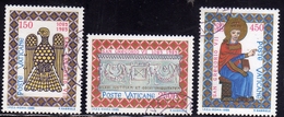 CITTÀ DEL VATICANO VATICAN VATIKAN 1985 S. ST. SAN GREGORIO VII SERIE COMPLETA COMPLETE SET USATA USED OBLITERE' - Used Stamps