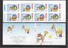 2004 Georgien     Yv 357-8    Mi. 456-7 ** MNH   Booklet  Europa : Ferien - 2004