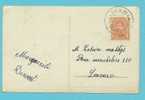 135 Op Kaart Met Postagentschapstempel (Agence) Zonder Datummidden Van * LEUVEN / LOUVAIN 12 * (noodstempel) - Noodstempels (1919)