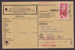 Denmark SKANDINAVIA A/S Grøn & Witzke Insurrance Postkvittering RINGSTED 1962 - Storia Postale