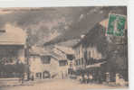 SAVOIE  GRESY-SUR-ISERE  LA PLACE CARTE CIRCULEE  1912 - Gresy Sur Isere