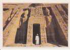 EGYPTE - TEMPLE D´ABU SIMBEL - VOIR SCAN VERSO - Temples D'Abou Simbel