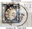 Napol-F00015b - Sassone: N. 20c (o) - Privo Di Difetti Occulti - Naples