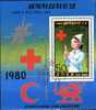 Rotes Kreuz 1980 Korea 1983A Plus Block 71 O 6€ Krankenschwester Welttag Der Organisation Bloc Sheet From Corea - First Aid