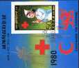 Rotes Kreuz Medizinische Hilfe 1980 Korea Block 71 B O 12€ Krankenschwester Imperforiert Bloc Sheet From Corea - Primo Soccorso