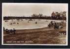 RB 667 - Real Photo Postcard Canoe Lake & Pier Southsea Portsmouth Hampshire - Portsmouth